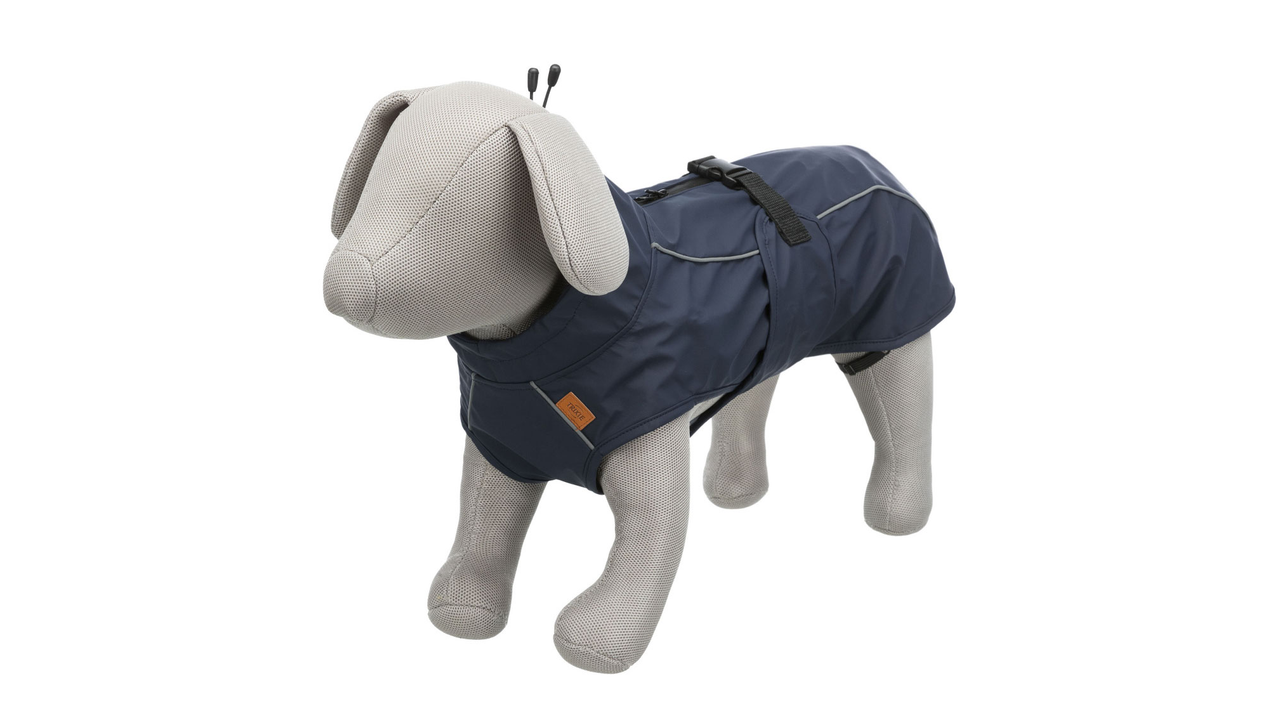 Trixie Be Nordic Raincoat Dark Blue - Dog Clothing 