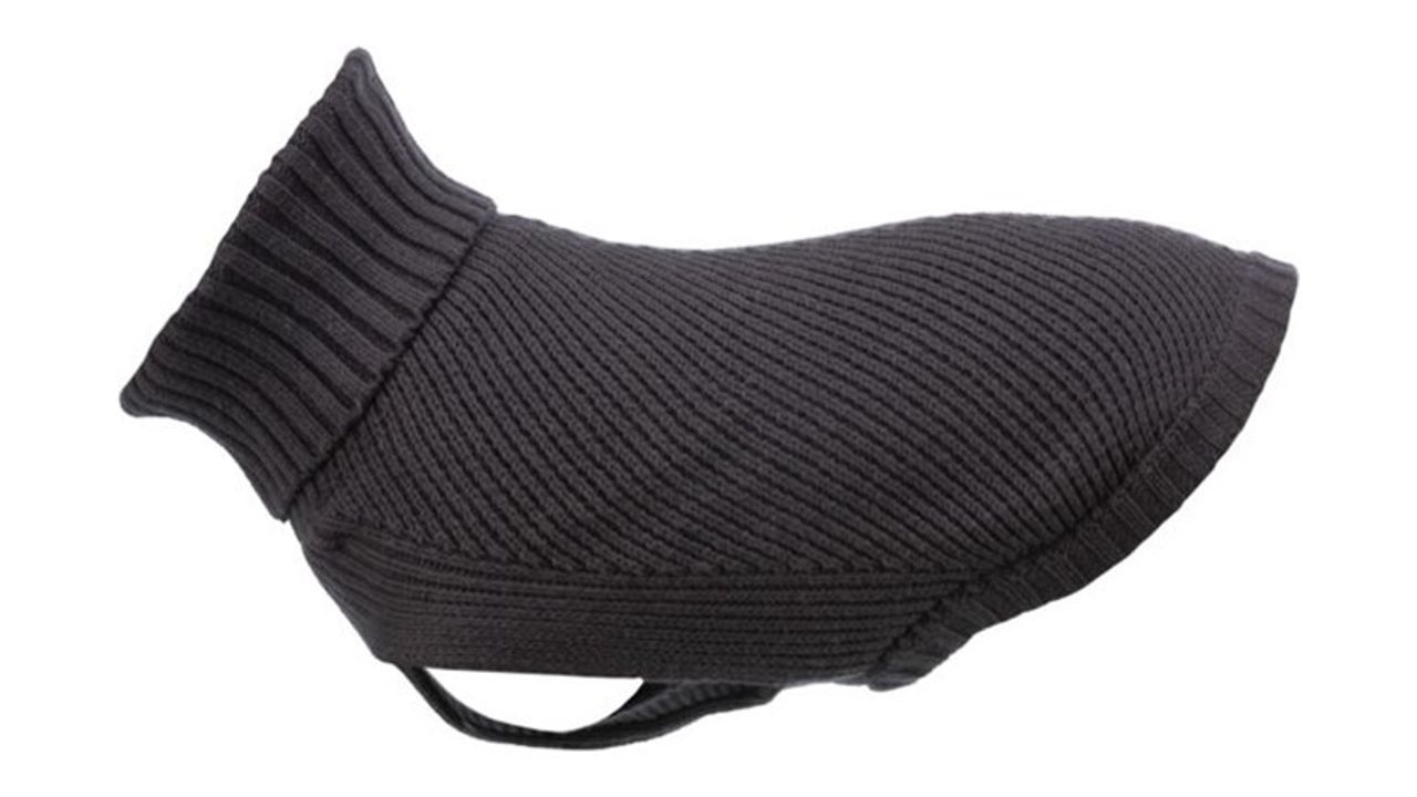 Trixie Berlin Pullover Anthracite - Dog Clothing 