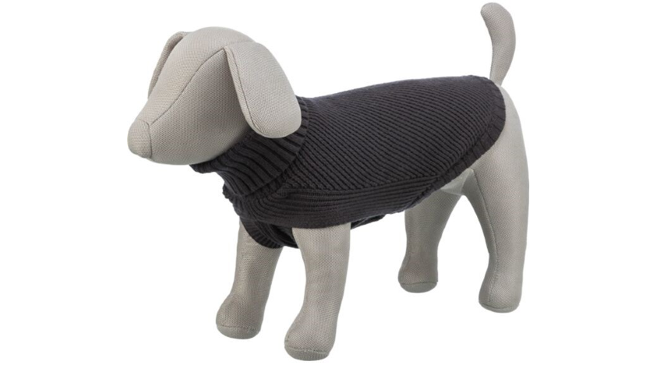 Trixie Berlin Pullover Anthracite - Dog Clothing 