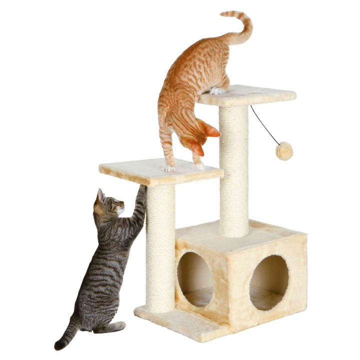Trixie Cat Tree Valencia 71cm Beige - Cat Scratchers 