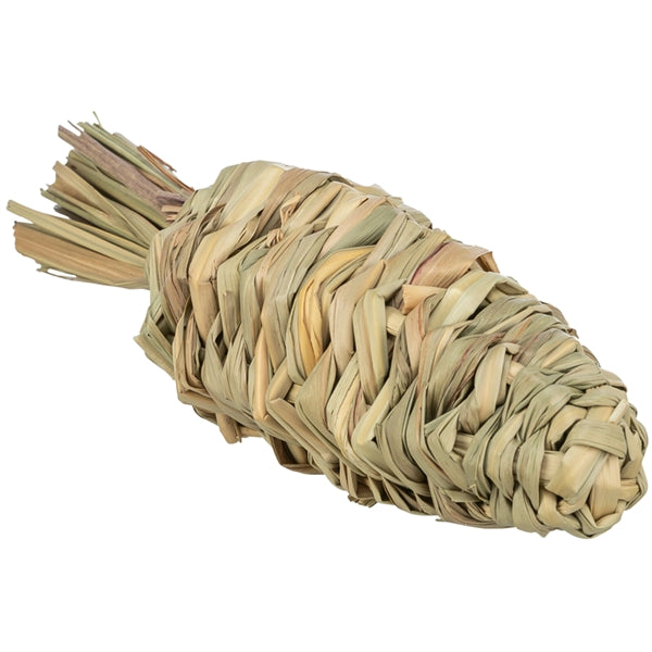 Trixie Grass Carrot 20cm - Small Animal Toys & Hides 