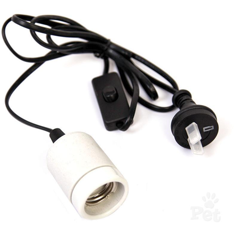 Trixie Porcelain Bulb Holder up to 250w - Reptile Heating & Lighting 