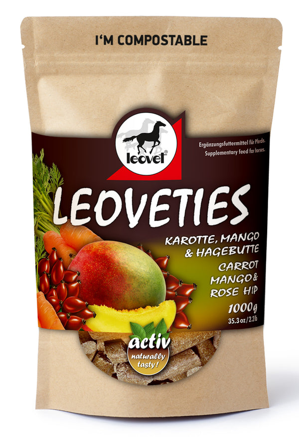 Leoveties Horse Treats Carrot, Mango & Rosehip 1kg