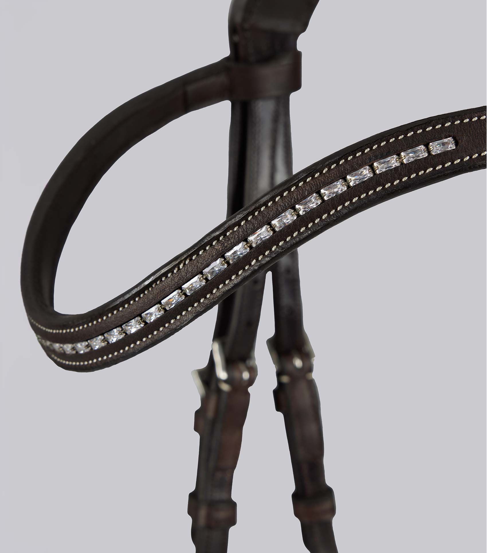 Premier Equine Veneto Anatomical Snaffle Bridle Brown