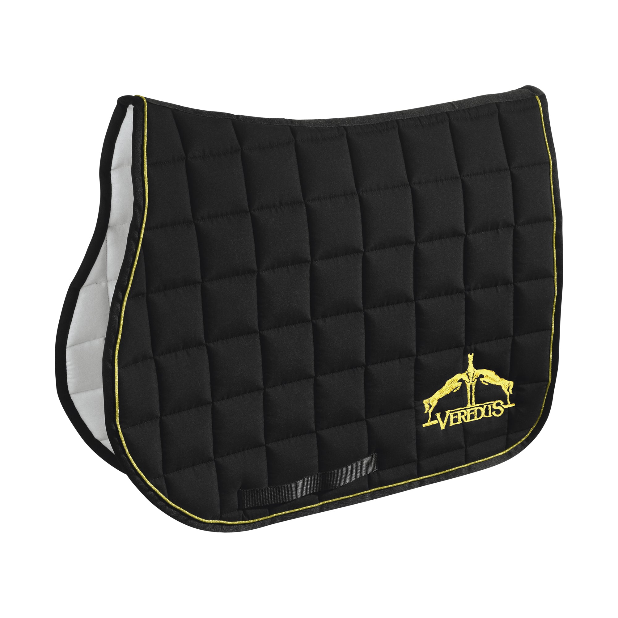 Veredus Saddlecloth Grand Slam - Equine Horse Wear - Black/Gold / one-size-Brown/Gold / one-size