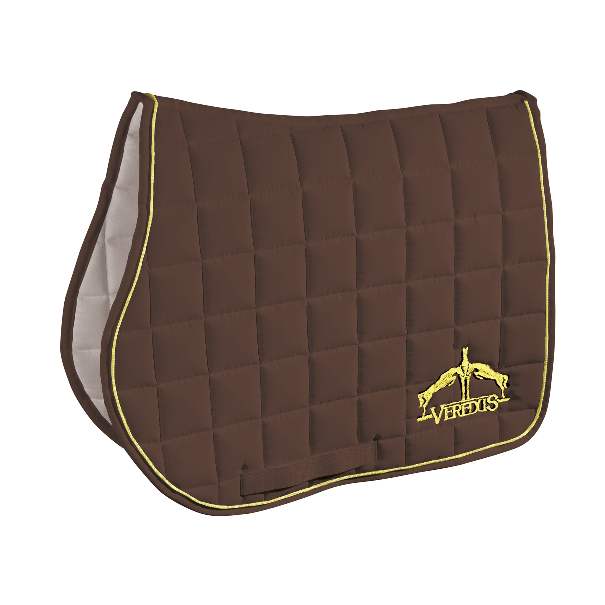 Veredus Saddlecloth Grand Slam - Equine Horse Wear - Black/Gold / one-size-Brown/Gold / one-size