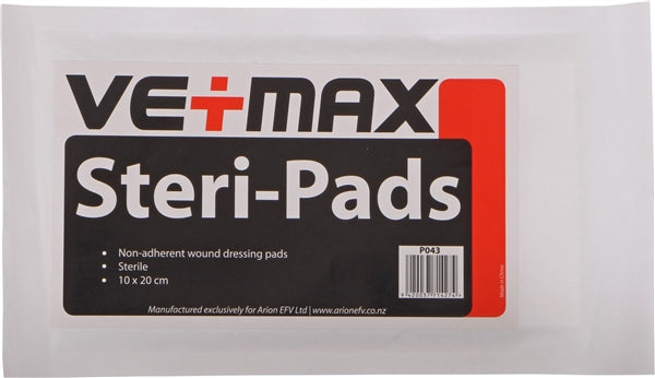 Vetmax Non-adherent wound dressing pads 10x20cm For Wounds