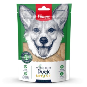Wanpy Freeze Dried Duck Breast Dog Treat 40g - Dog Treats 