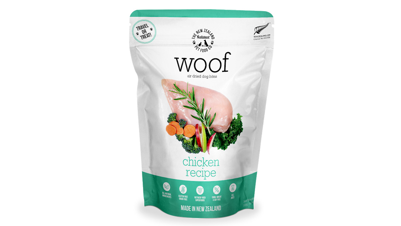 Woof Air Dried Chicken 100g - Dog Food 