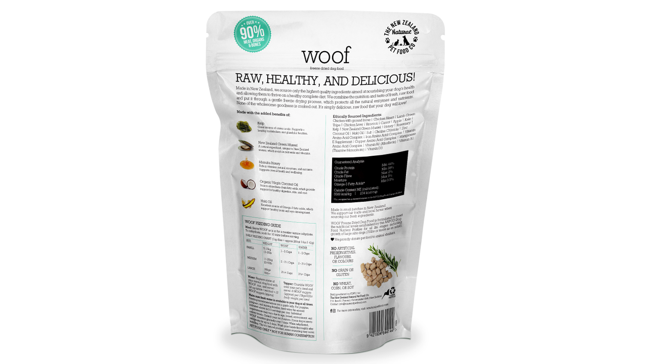 Woof Chicken 280g - Dog Food 