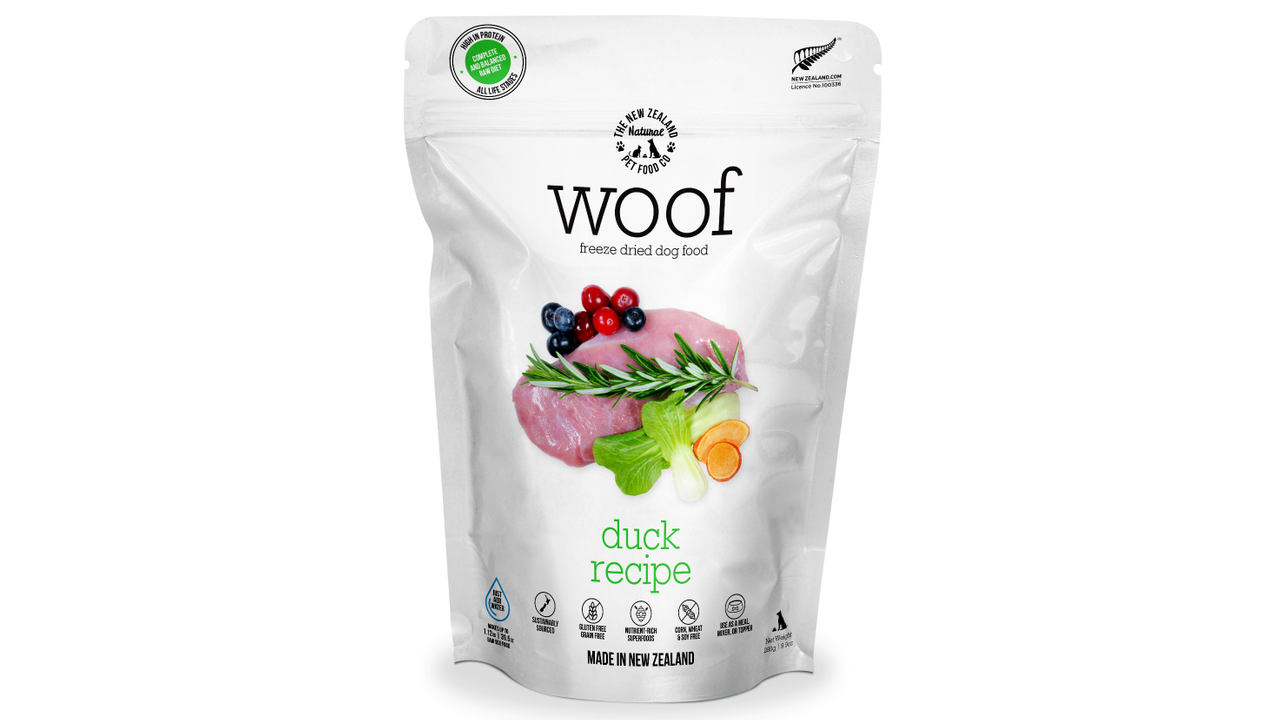 Woof Duck 1kg - Dog Food 