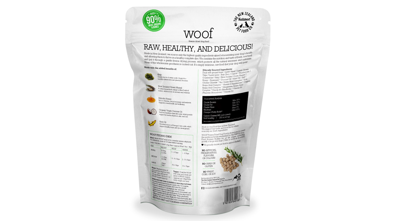 Woof Duck 280g - Dog Food 