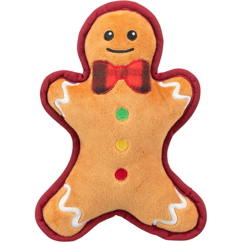 Xmas Gingerbread 22cm Dog Toy