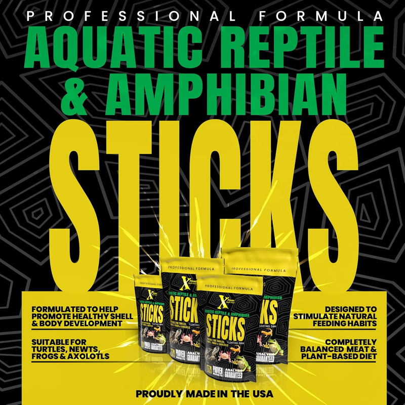 Xtreme Reptile & Amphibian Sticks - Reptile Food 