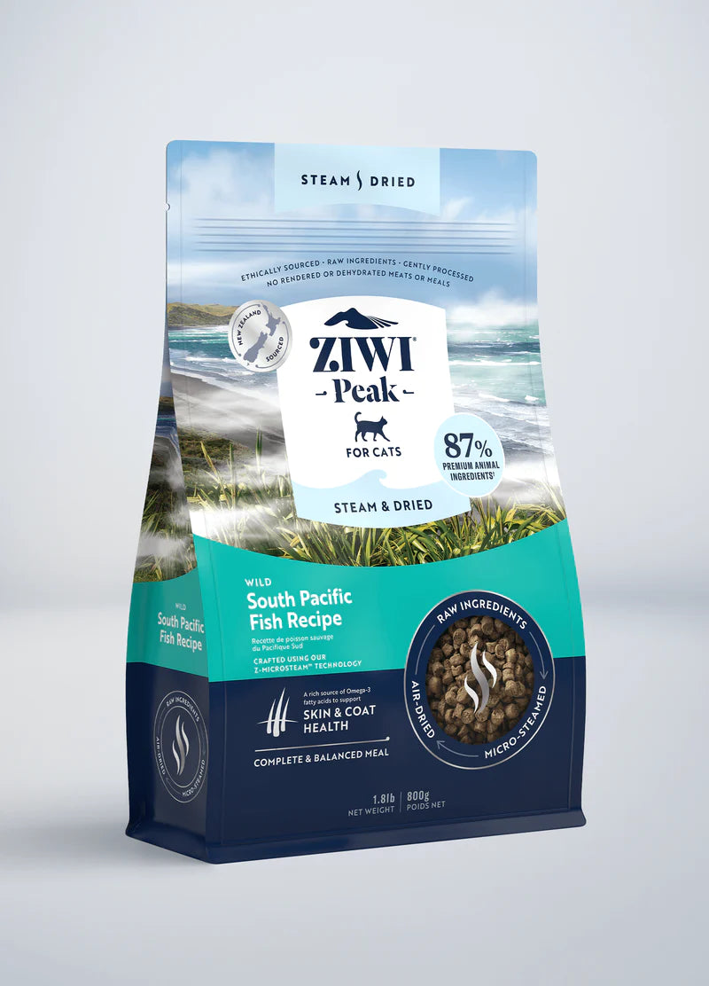 Ziwi Peak Cat Steam & Dried Wild South Pacific Fish