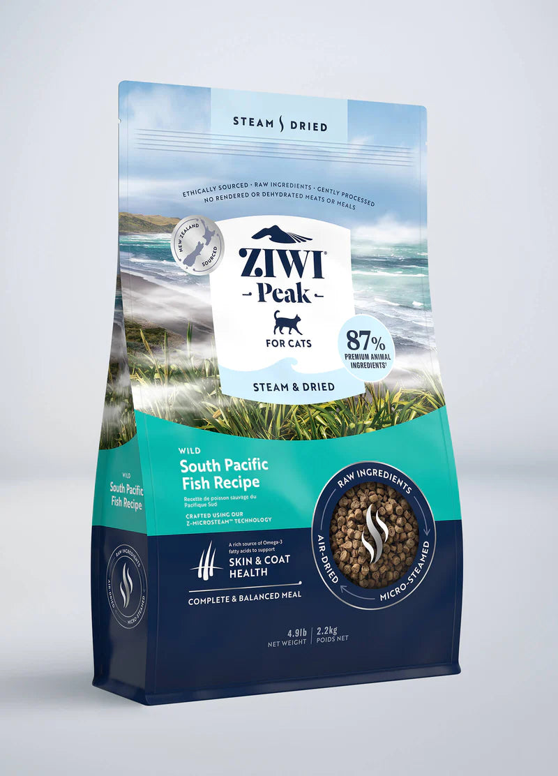 Ziwi Peak Cat Steam & Dried Wild South Pacific Fish