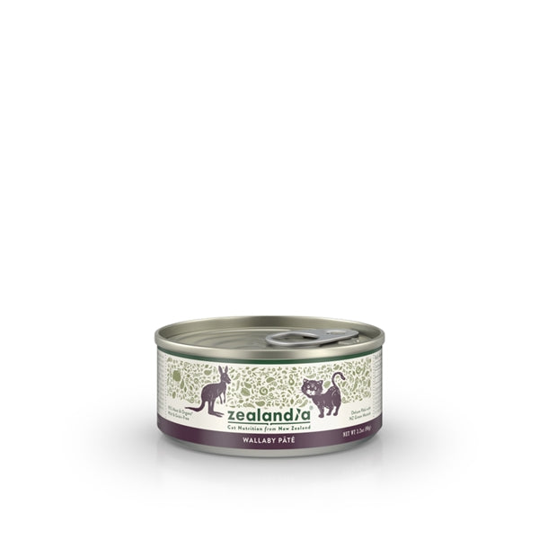 Zealandia Cat Wallaby Pate 24 Pack - Cat Food 