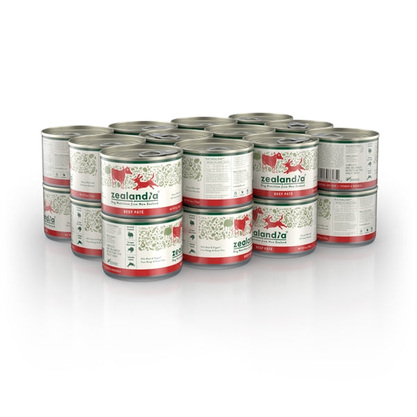Zealandia Dog Beef Pate 24 Pack 170g - Dog Food 