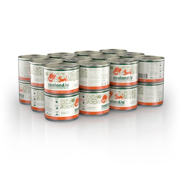 Zealandia Dog Brushtail Pate 24 Pack 170g - Dog Food 