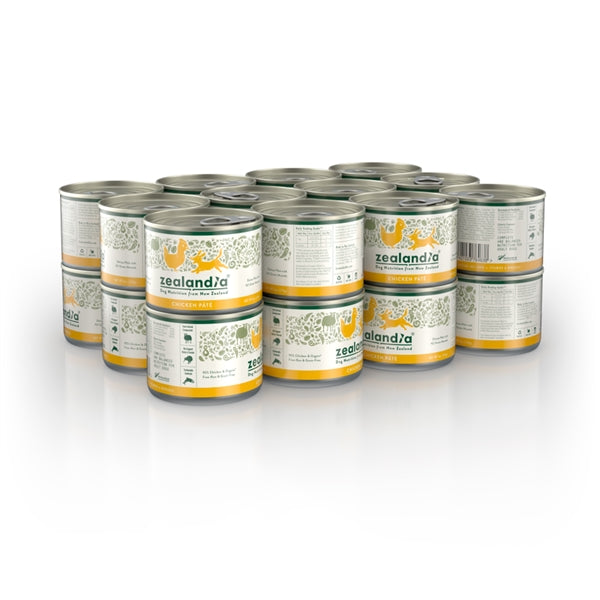 Zealandia Dog Chicken Pate 24 Pack 170g - Dog Food 