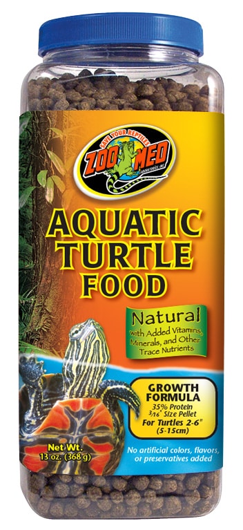 Zoo Med Aquatic Turtle Food Growth Formula - Reptile Food - 212g-368g-850g-1.53kg-22.5kg (bulk)