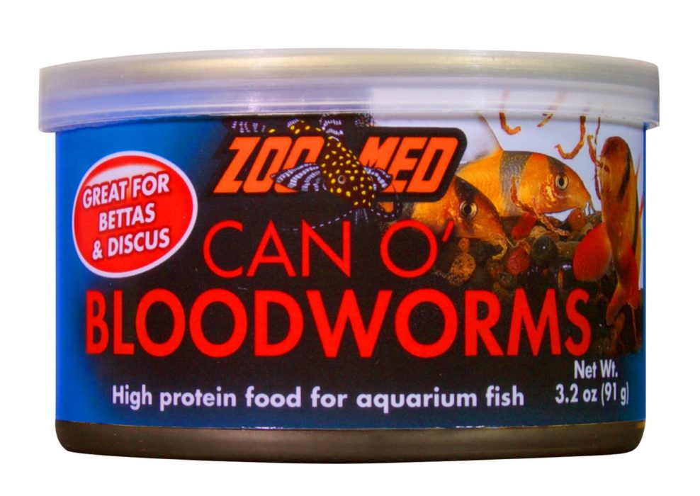 Zoo Med Can O' Bloodworms 91g - Fish Tank Food - Default Title