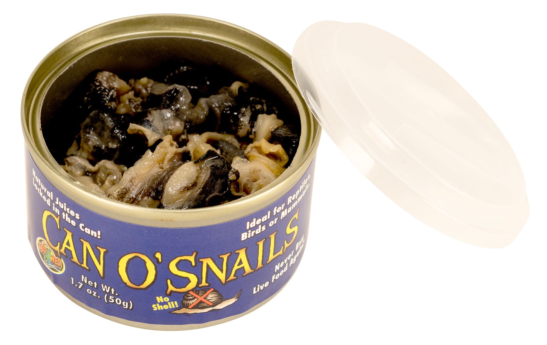 Zoo Med Can O' Snails (25-30/Can) 34g - Reptile Food - Default Title