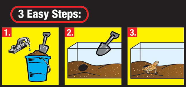 Zoo Med Excavator Clay Burrowing Substrate - Reptile Substrate - 4.55kg-9kg
