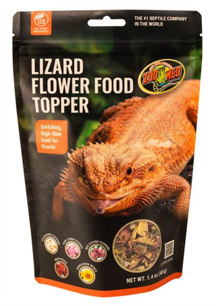 Zoo Med Flower Food Topper 40g - Reptile Food 