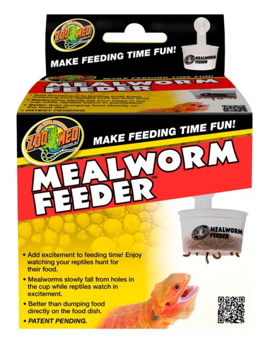 Zoo Med Hanging Mealworm Feeder - Reptile Bowls & Feeding Accessories - Default Title