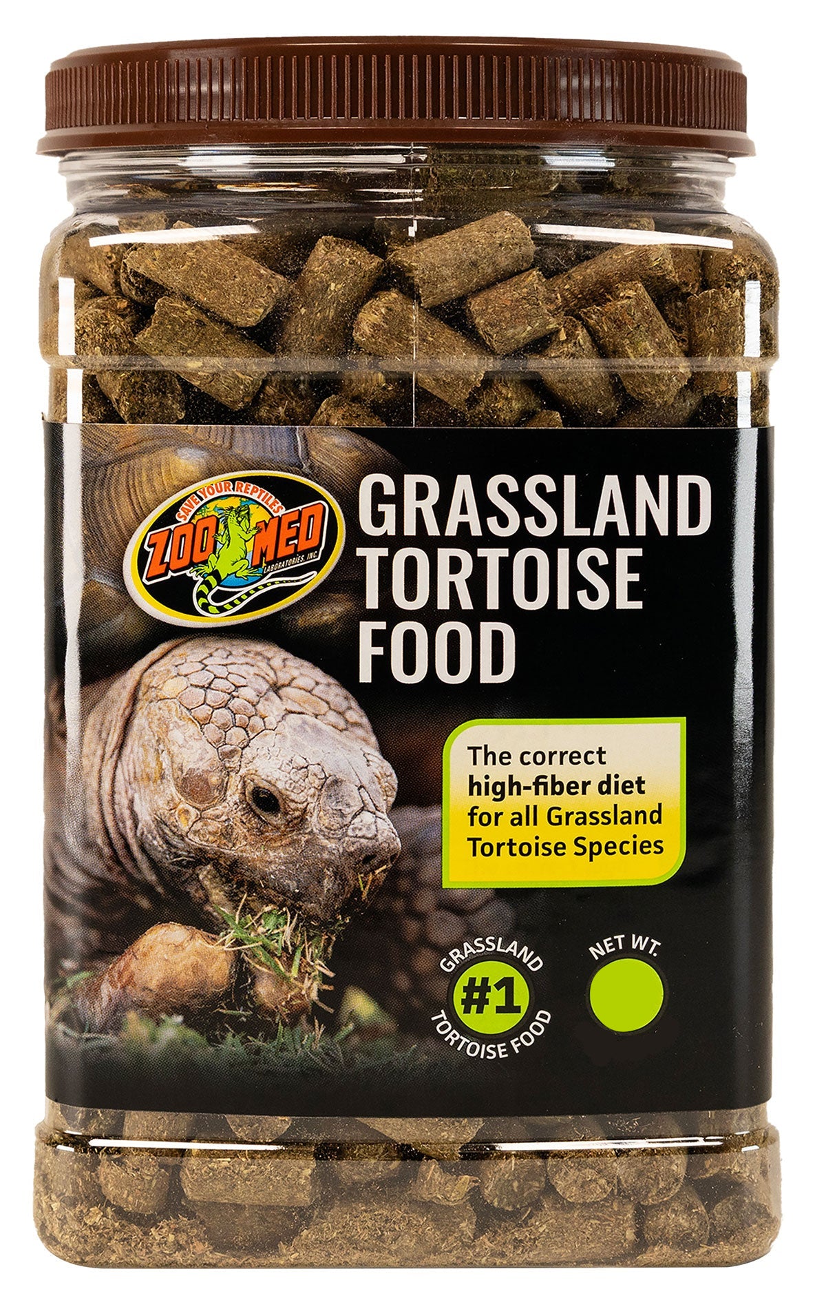 Zoo Med Natural Grassland Tortoise Food - Reptile Food - 240g-425g-992g-1.7kg