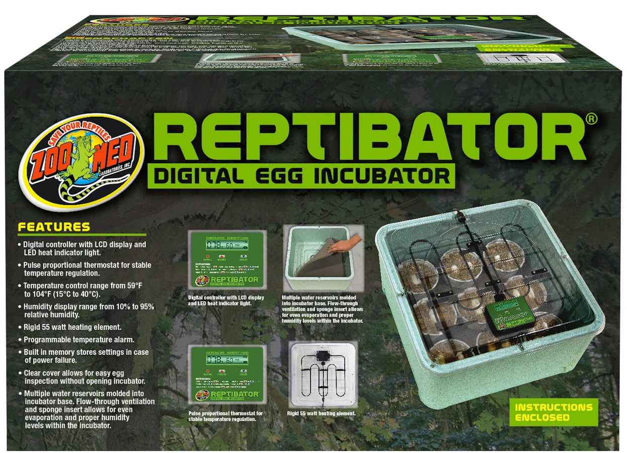 Zoo Med Reptibator Digital Egg Incubator - Reptile Accessories - Default Title