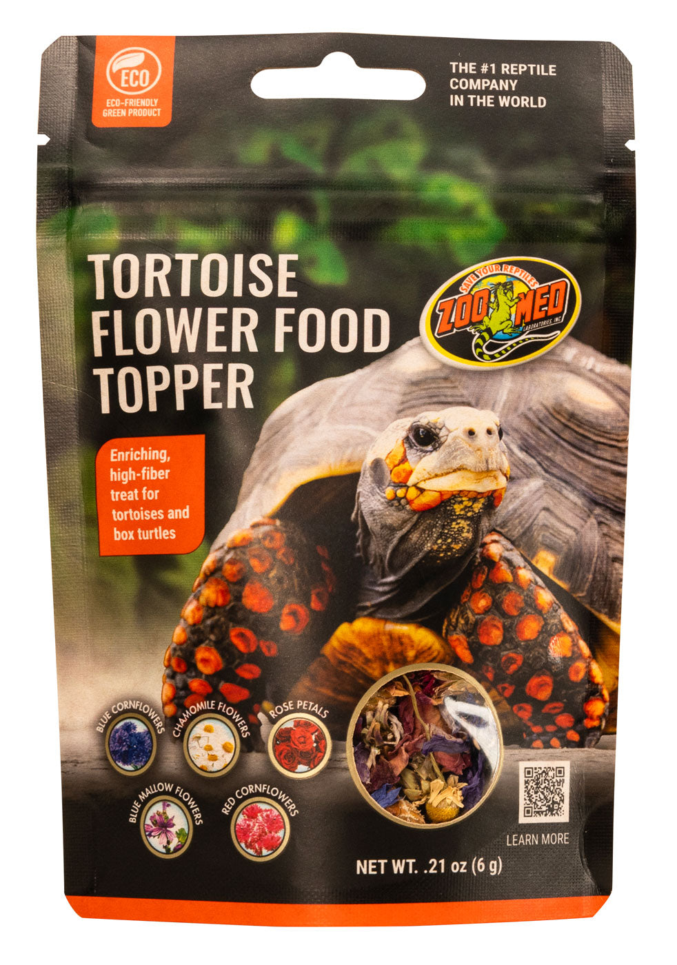 Zoo Med Tortoise Flower Blend - Reptile Food - 6g-40g-340g (bucket)