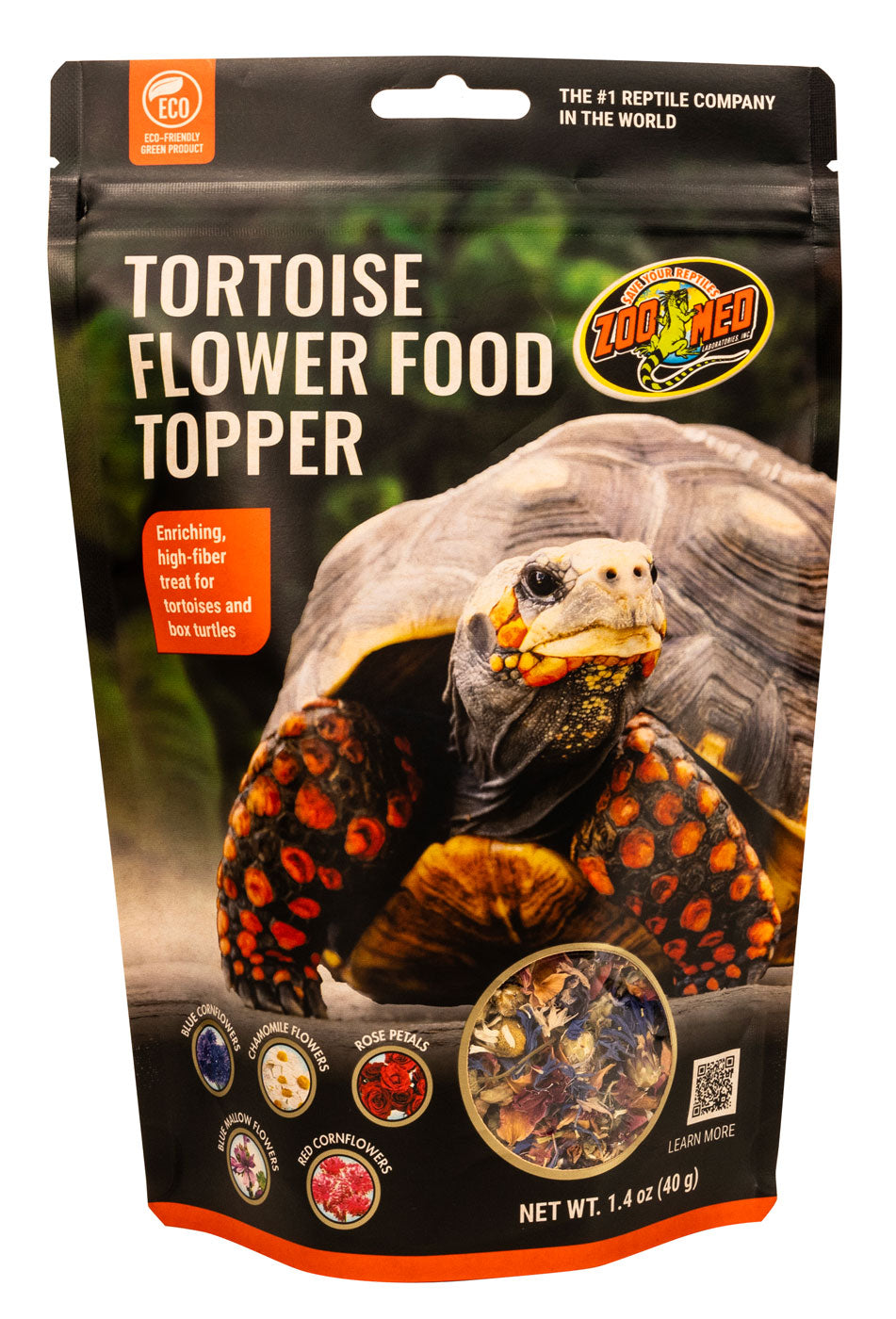 Zoo Med Tortoise Flower Blend - Reptile Food - 6g-40g-340g (bucket)