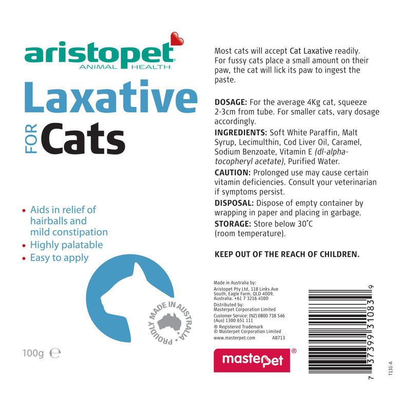 Aristopet Laxative Paste 100g