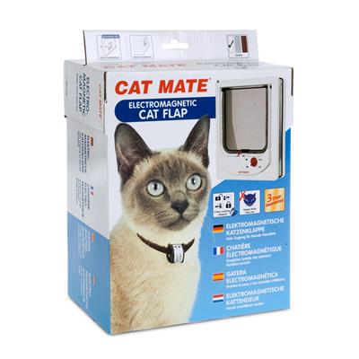 Cat Mate Door Electric White