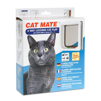 Cat Mate Cat Door Liner White