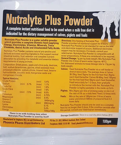 Nutralyte Plus Powder 100g