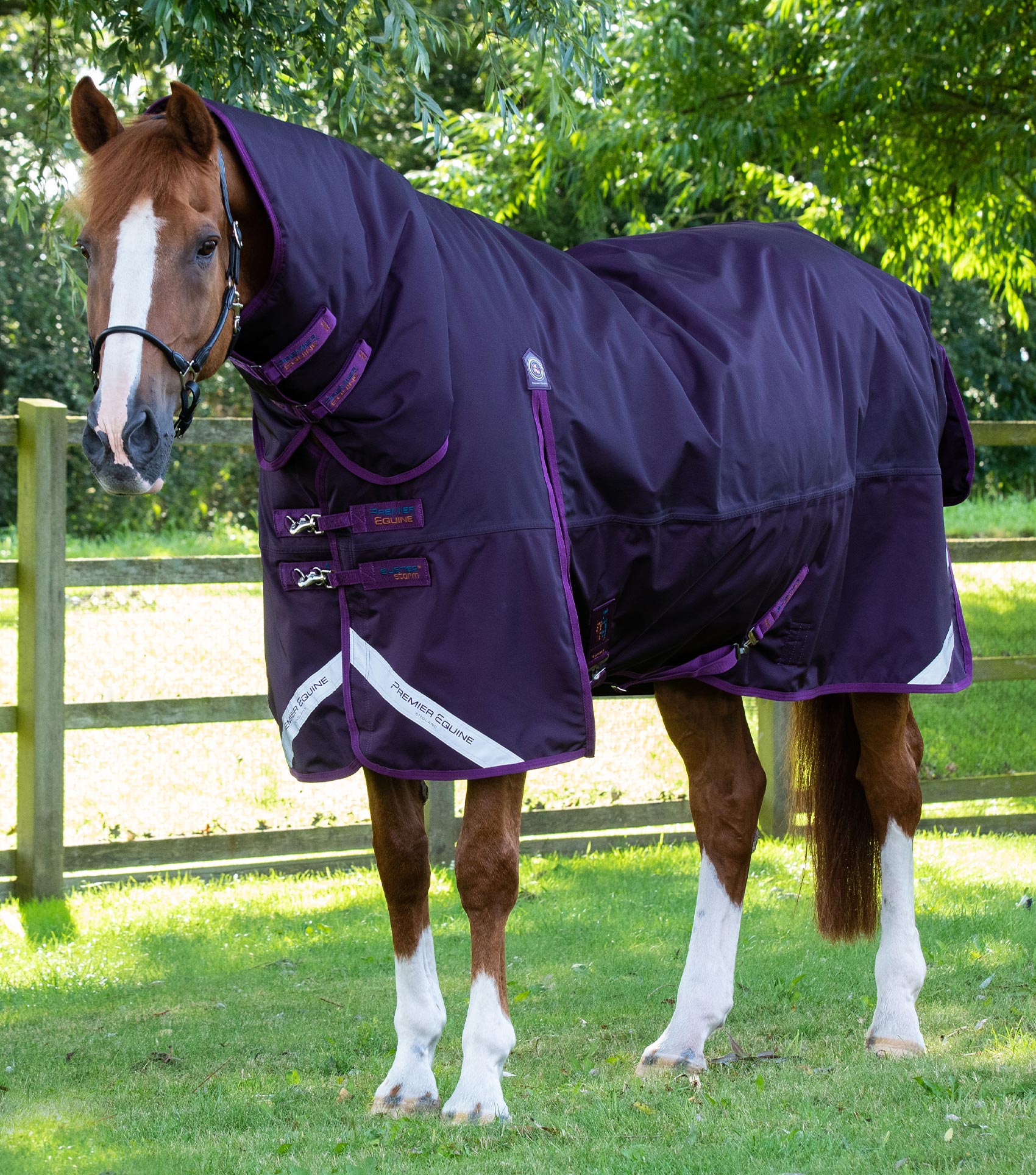 Premier Equine Buster Storm 420g Combo Turnout Rug with Classic Neck