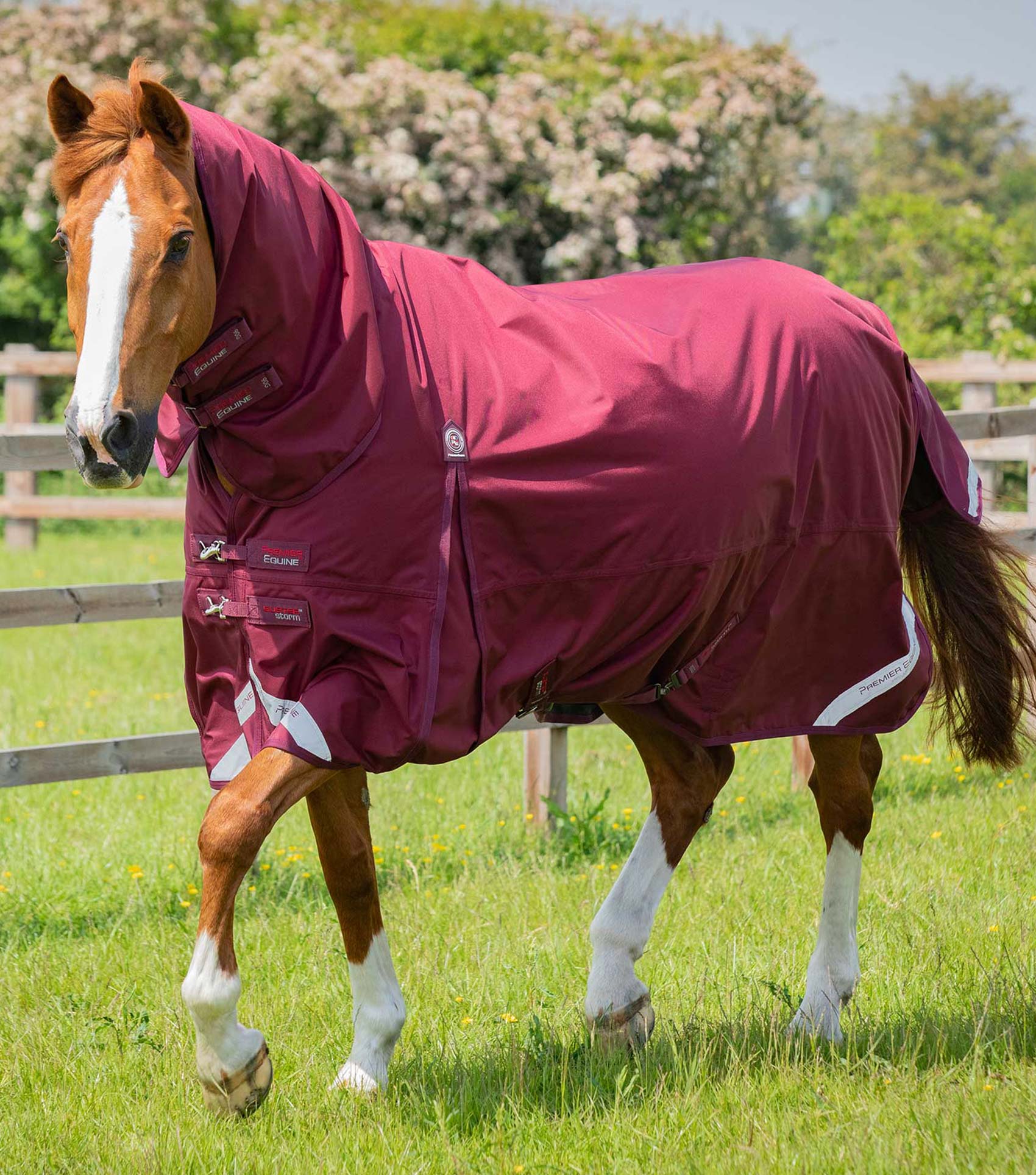 Premier Equine Buster Storm 90g Combo Turnout Rug with Classic Neck