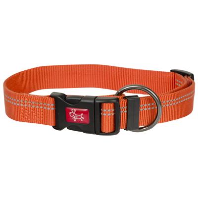 Yours Droolly Reflective Collar Orange