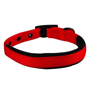 Yours Droolly Dog Collar Foam Red X-Large