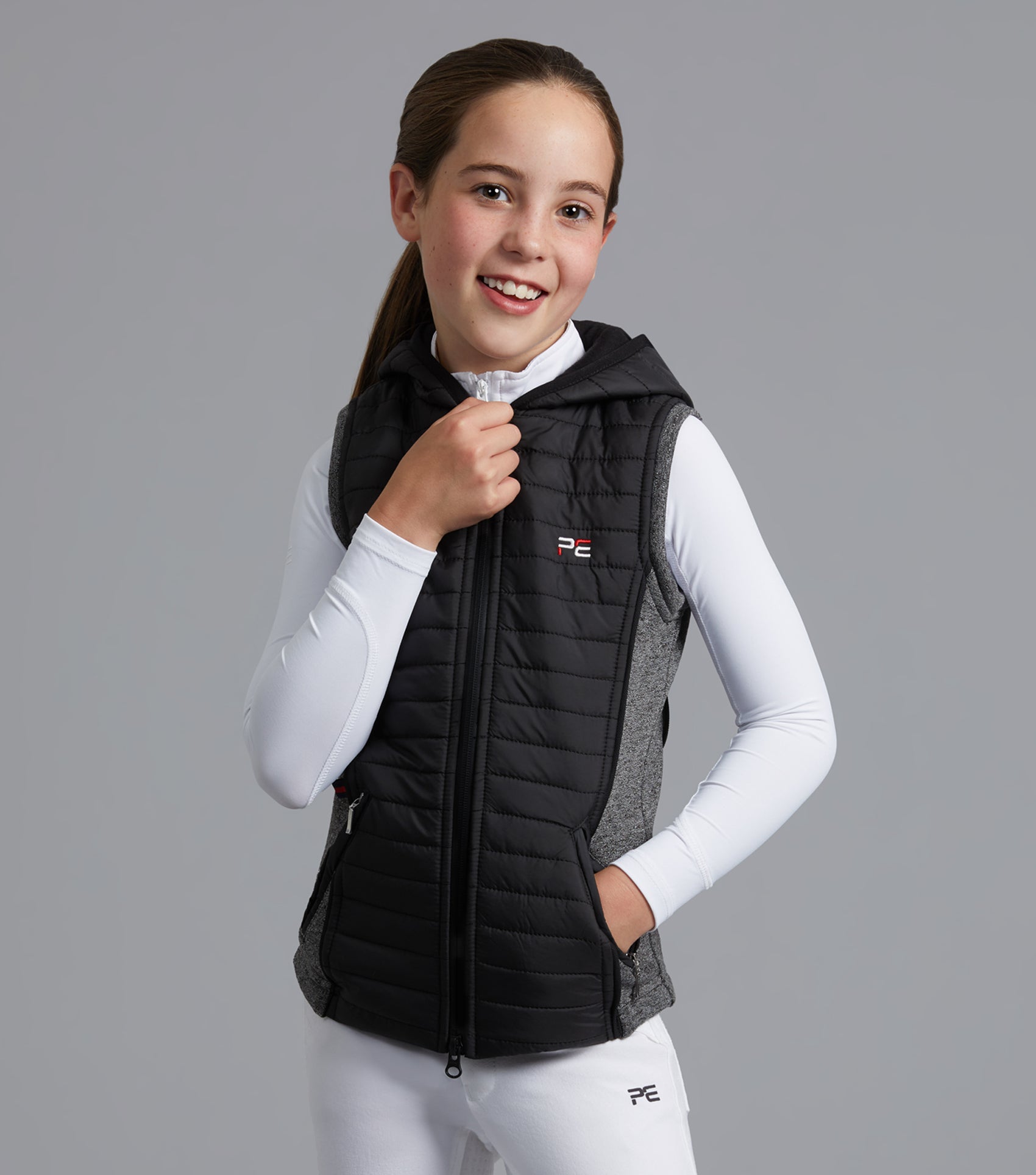 Premier Equine Mini Lamera Girl's Hybrid Riding Gilet