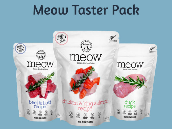 Meow Taster Pack 3x50g