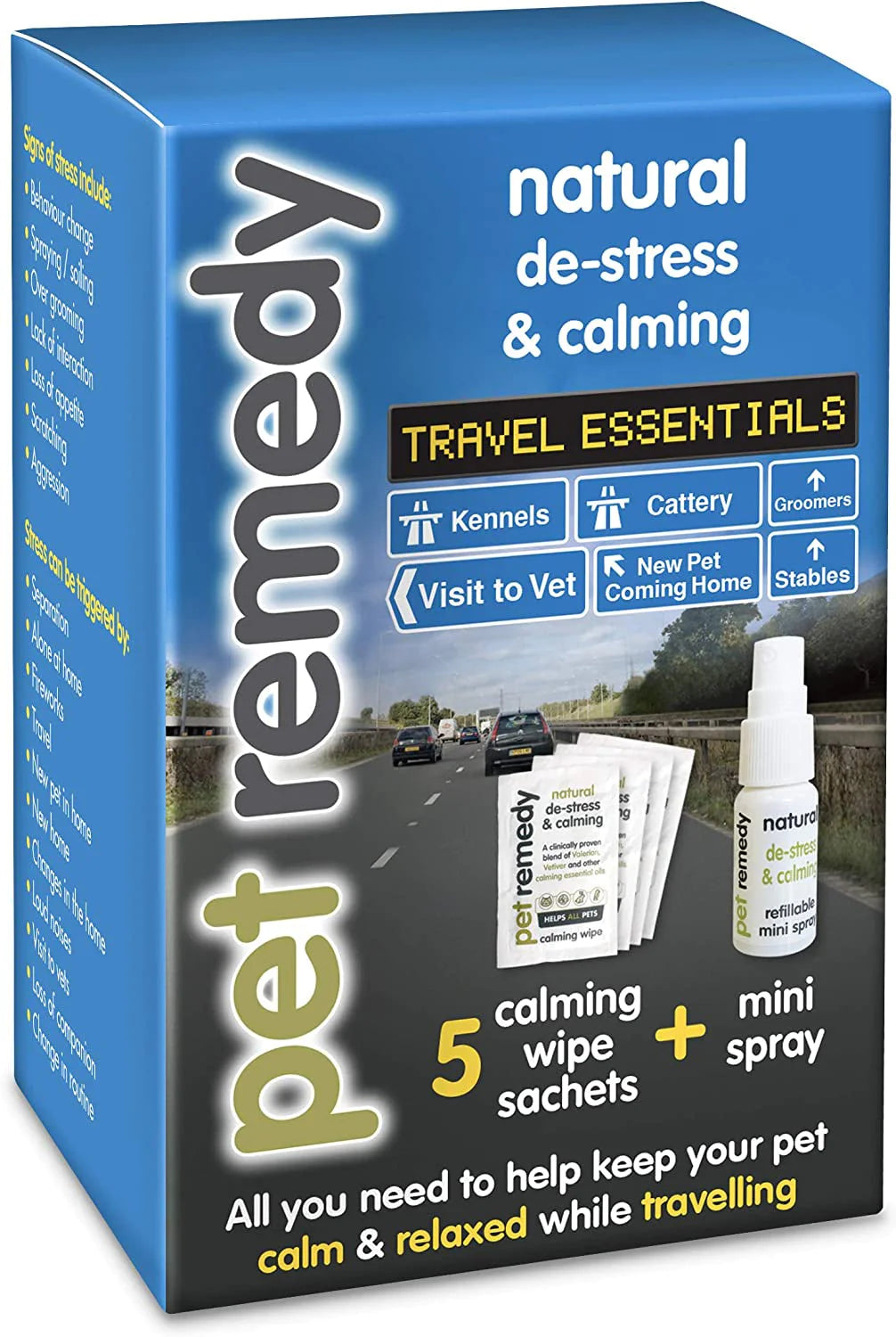 Pet Remedy Natural Calm Travel Kit