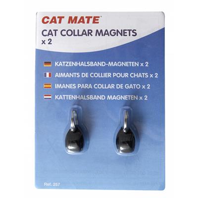 Catmate Collar Magnets 2Pack