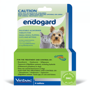Endogard Cat & Small Dogs 5KG 4 Pack