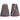 Pet One Night Sleeper Coat Charcoal Pink