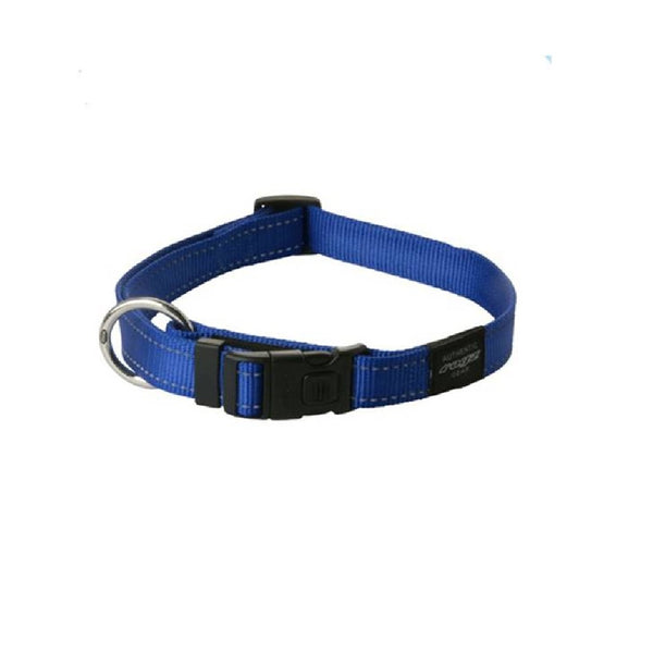 Rogz Fanbelt Dog Collar Blue Large
