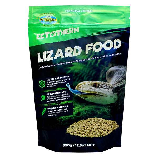 Vetafarm Ectotherm Lizard Food 350G